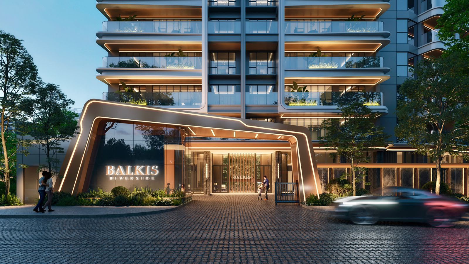 Balkis Residences Riverside - Modern 1, 2 & 3 Bedroom Apartments on Riverside Drive