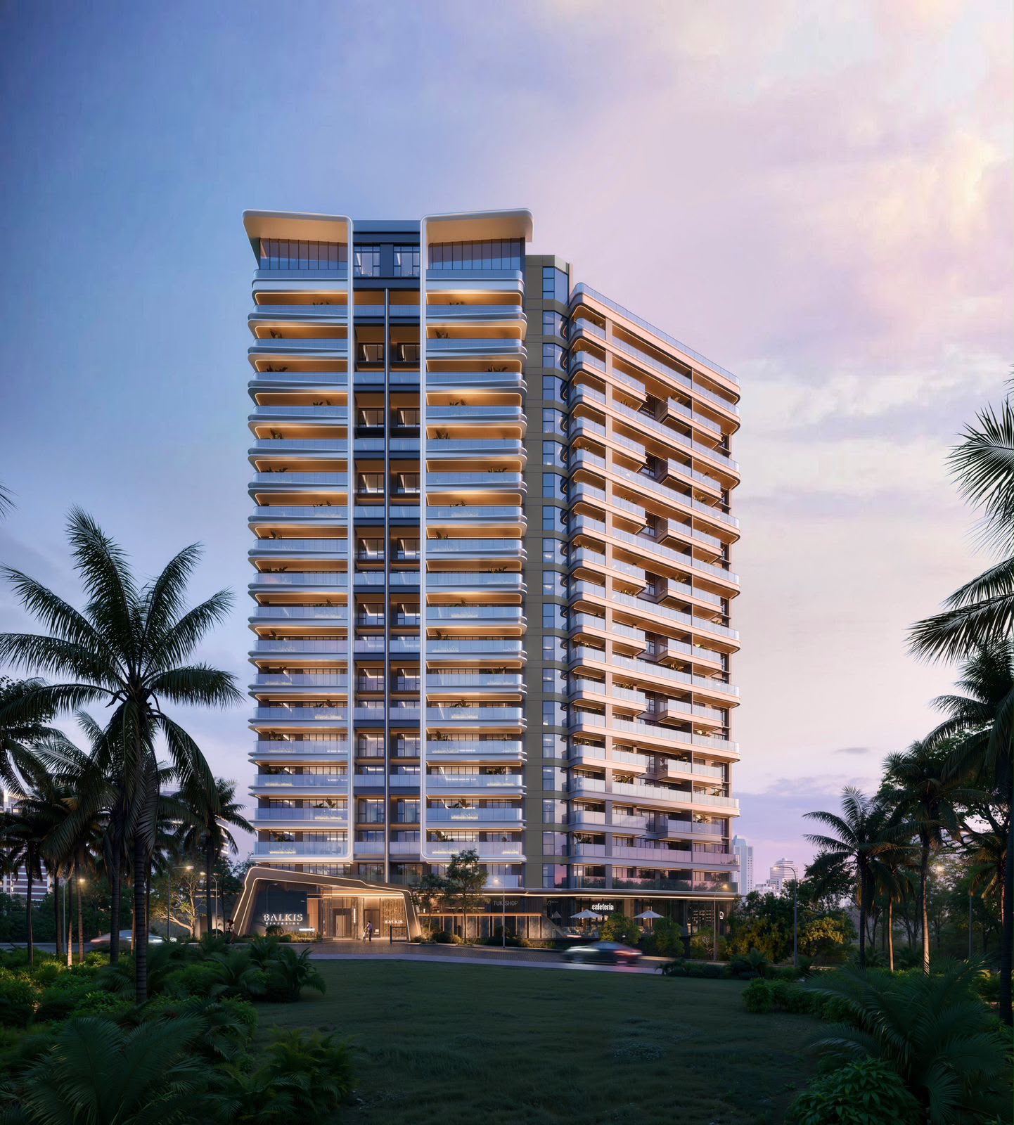 Balkis Residences Riverside - Modern 1, 2 & 3 Bedroom Apartments on Riverside Drive