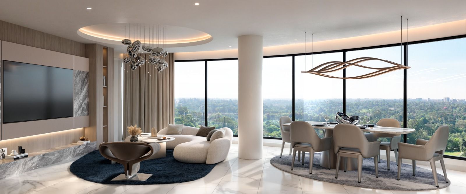 CHEVAL RIVERSIDE 1 & 2 Bedroom Apartments