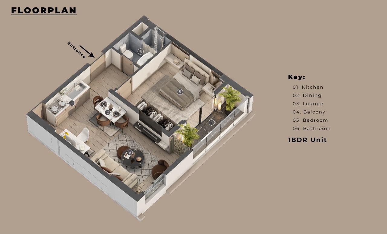 BAYSTAR KILIMANI, Studio, 1 & 2 Bedrooms.